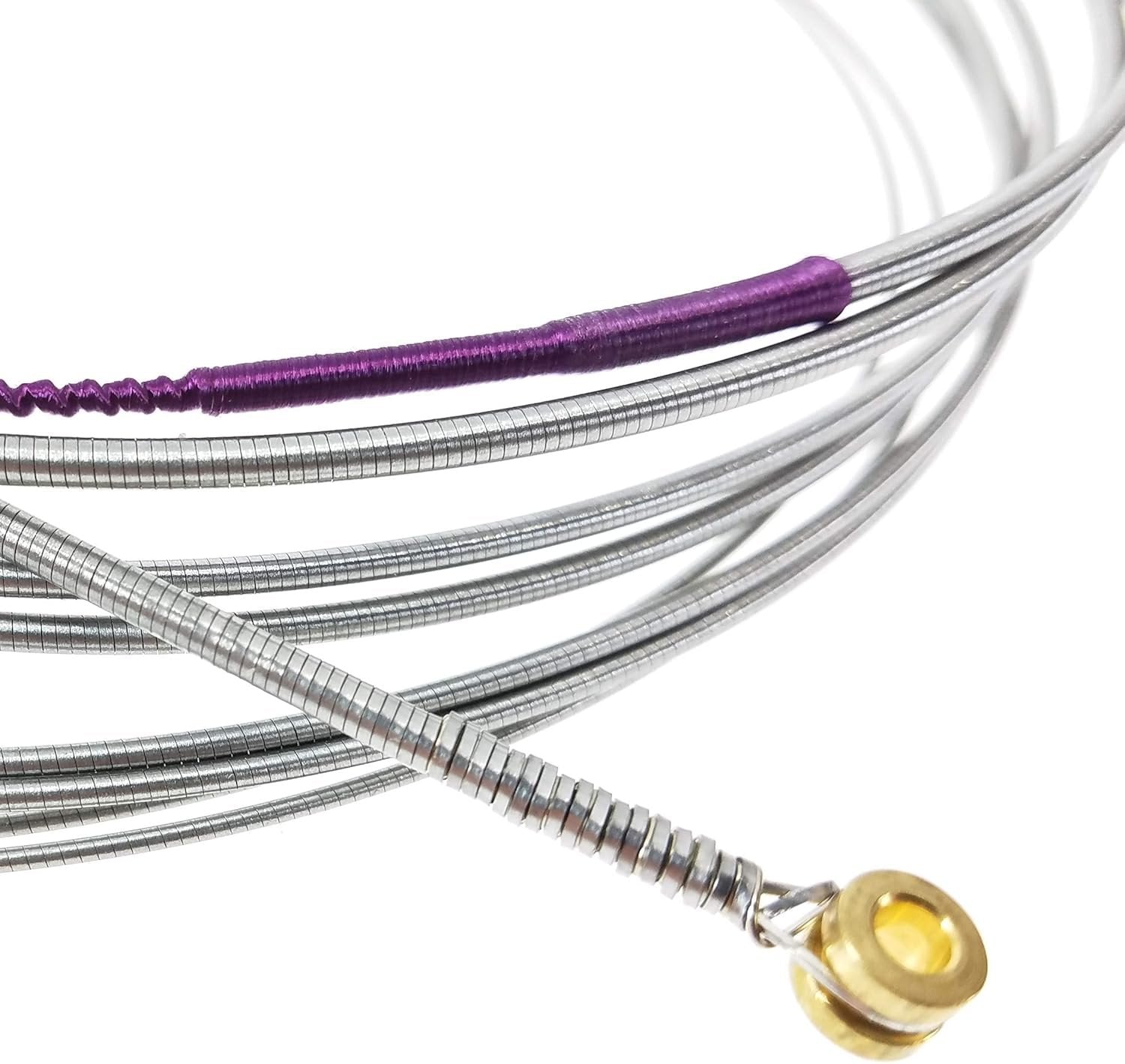 GHS Strings, 5-String Bass Precision Flats, Stainless Steel Flatwound, 37.25" Winding, Medium (45-126) (M3050-5)