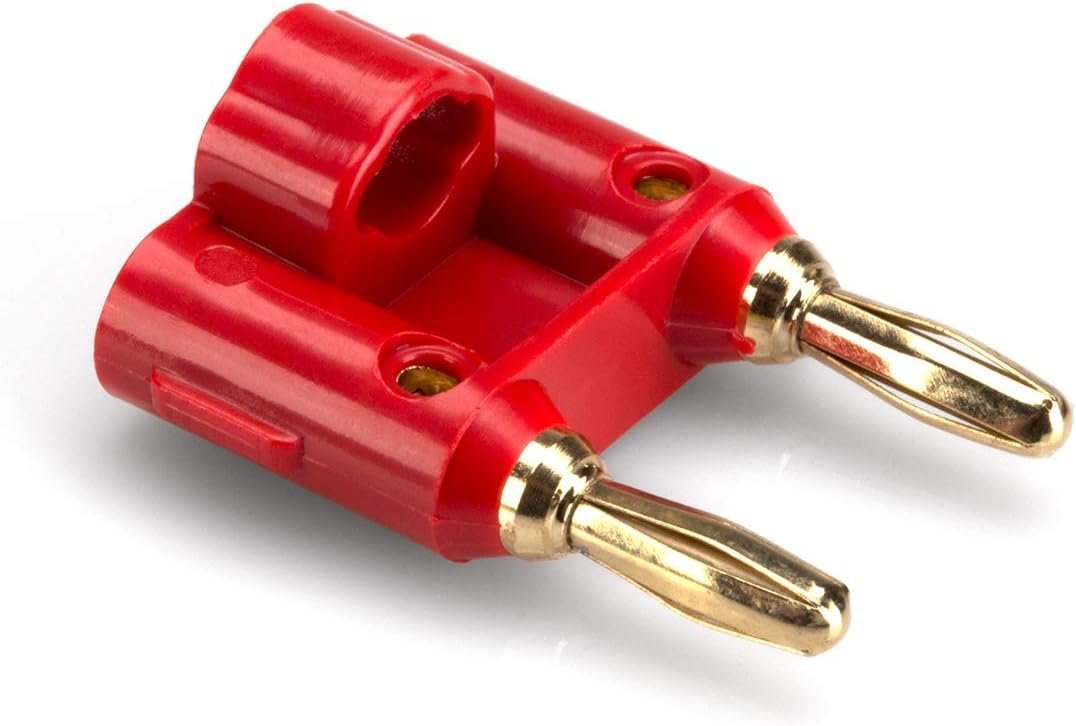 Hosa BNA-100 Dual Banana Connector, 2 Pieces