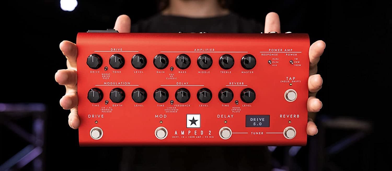 Blackstar Amplification AMPED2 100-Watt Guitar Amp and Pedal with Advanced Effects Processor and Integrated OLED Display Screen