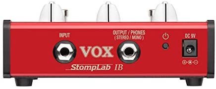 VOX StompLab 2B Multi-Effects Modeling Pedal with Expression for Bass Guitar