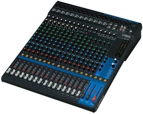 Yamaha MG20 20-Input 6-Bus Mixer,Black