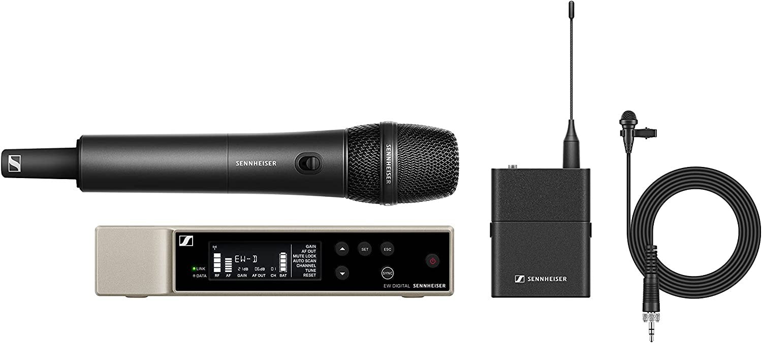 Sennheiser EW-D ME2/835-S Handheld and Lav SET (Q1-6)