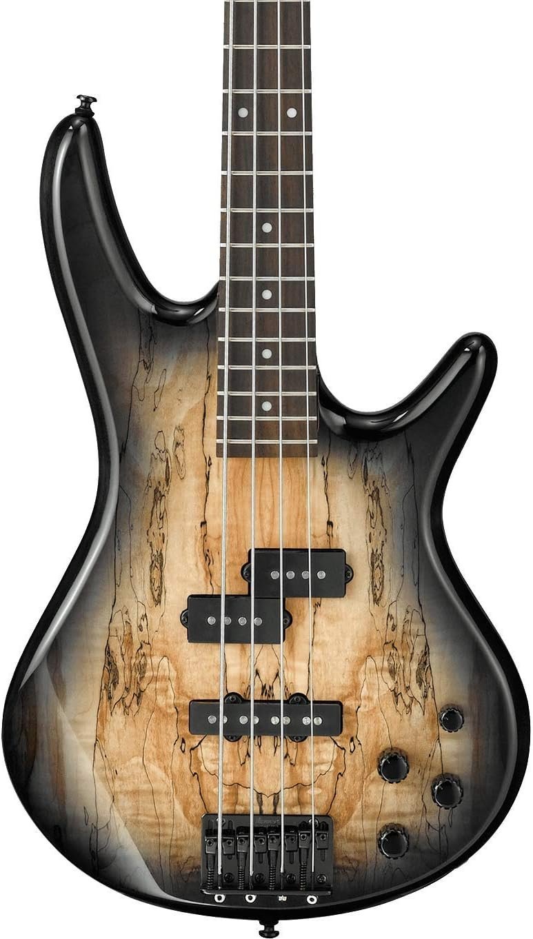 Ibanez 4 String Bass Guitar, Right Handed, Gray (GSR200SMNGT)