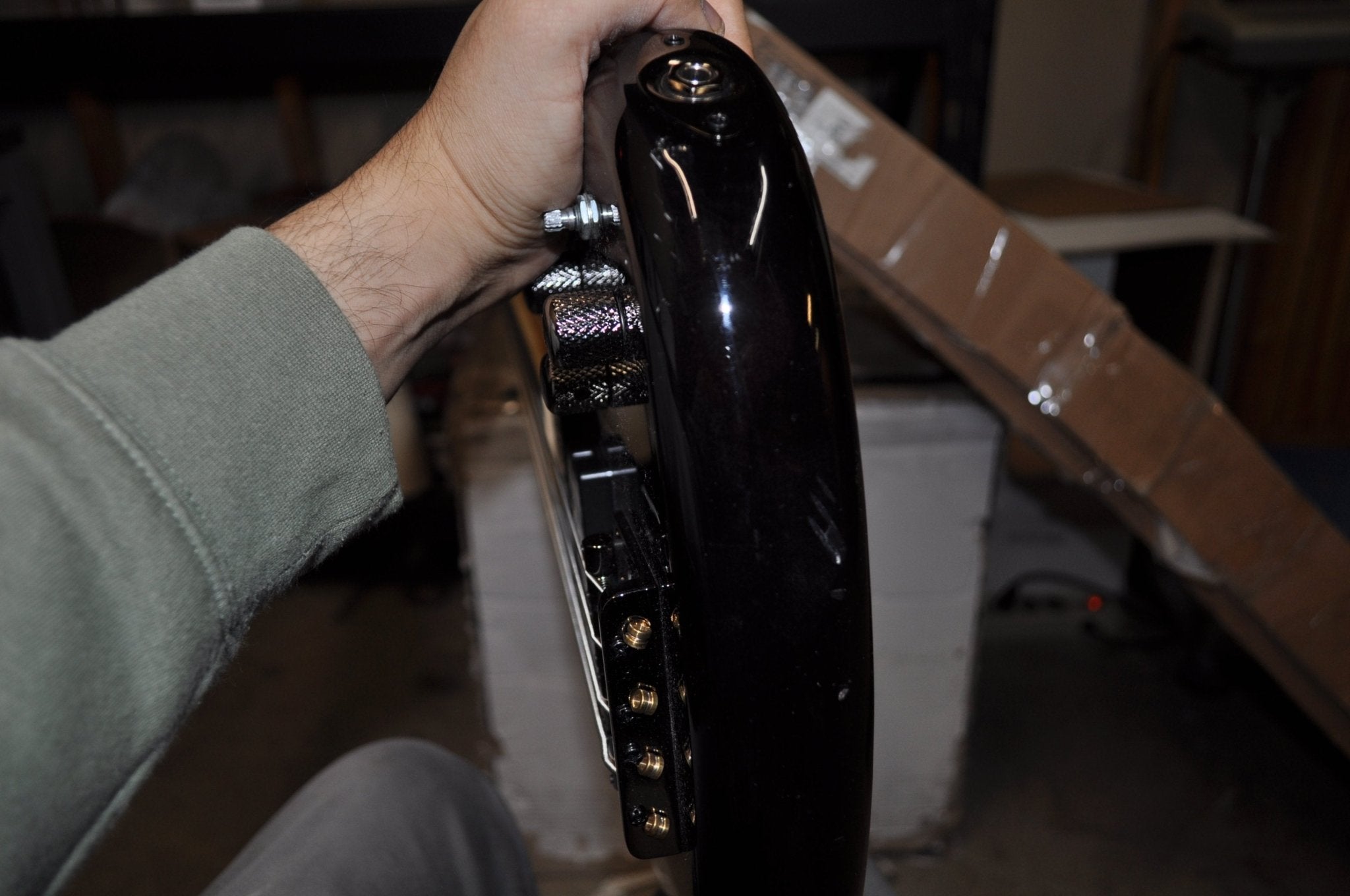 Schecter Stiletto Extreme-4 Bass Guitar (4 String, See-Thru Black)