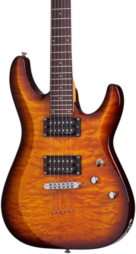 Schecter C-6 Plus VSB Solid-Body Electric Guitar, VSB