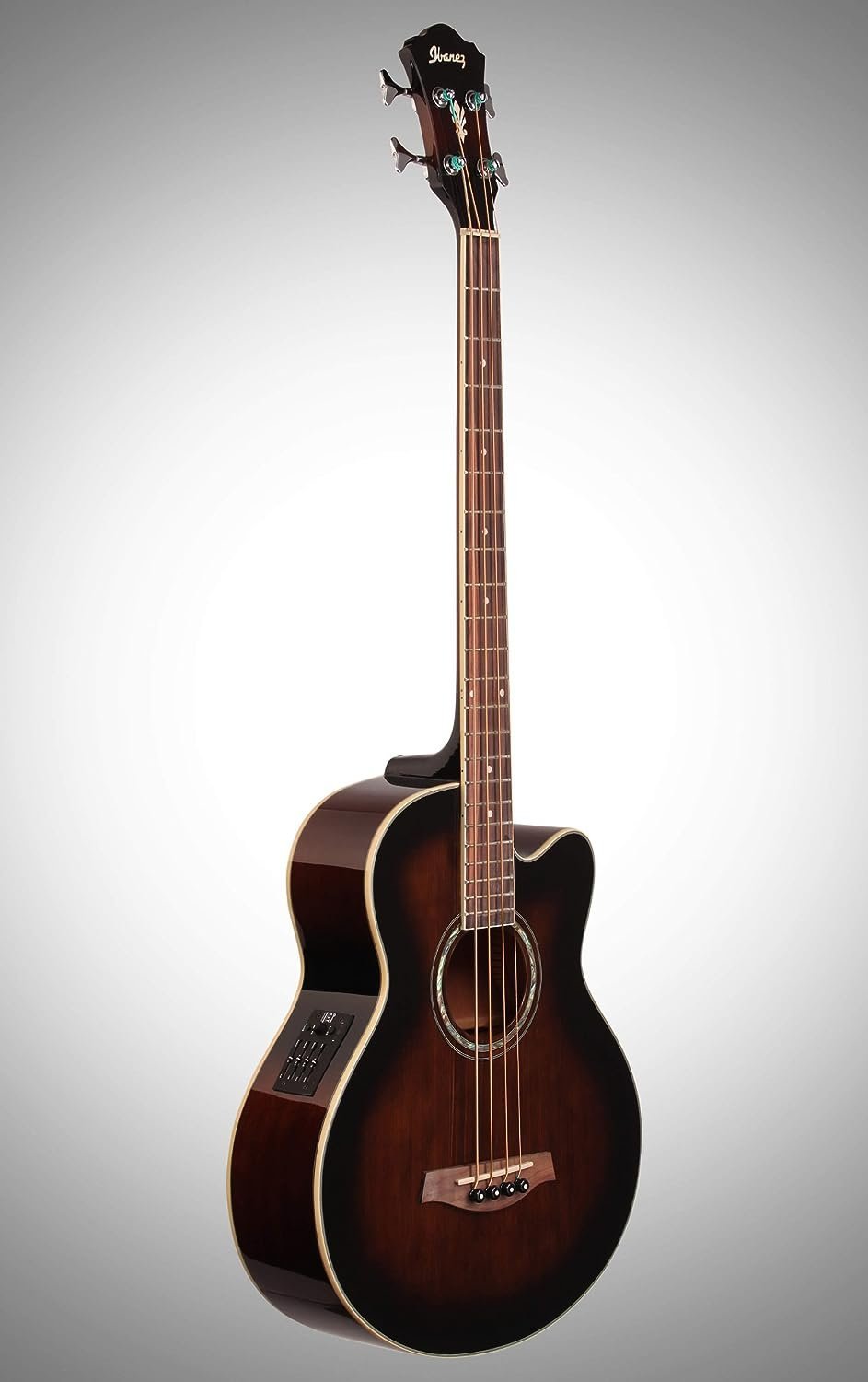 Ibanez Acoustic-Electric Bass Guitar Dark Violin Sunburst