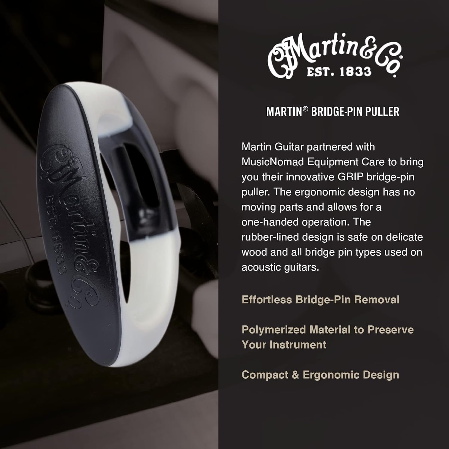 Martin Acoustic Guitar Bridge Pins (18A0128)