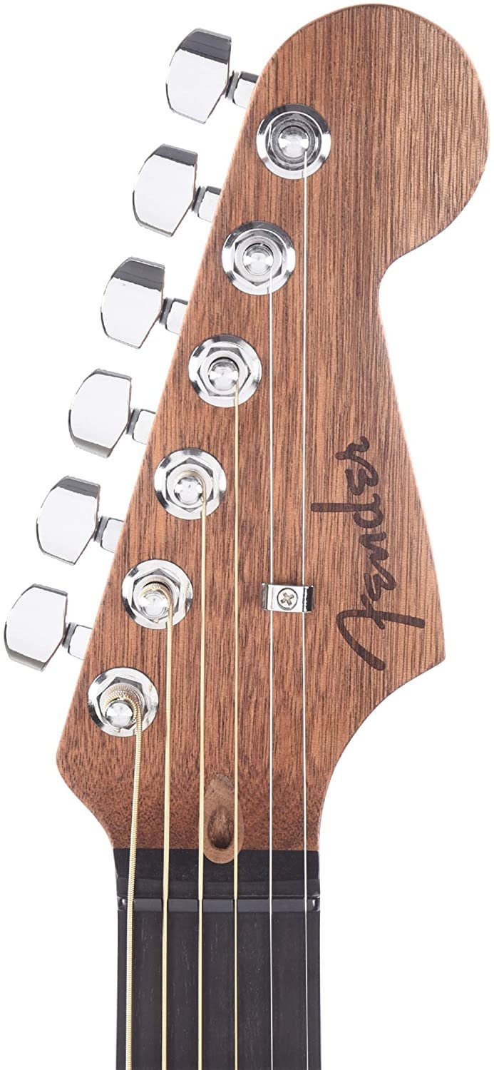Fender American Acoustasonic Jazzmaster Natural Ebony Fingerboard