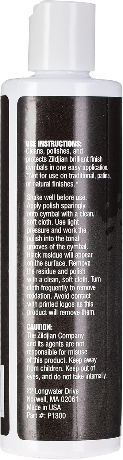 Avedis Zildjian Company Brilliant Cymbal Cleaning Polish