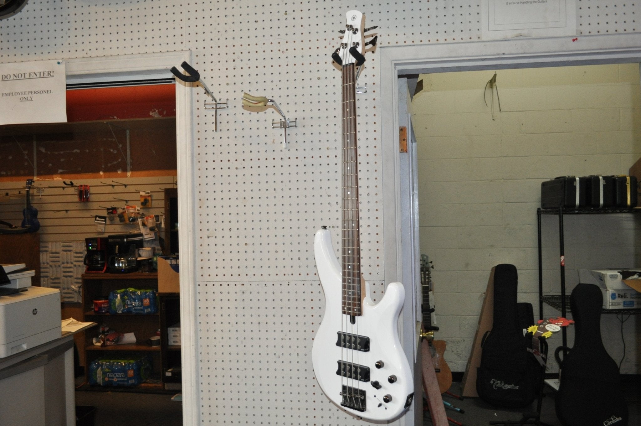 Yamaha TRBX174 Electric Bass Guitar White