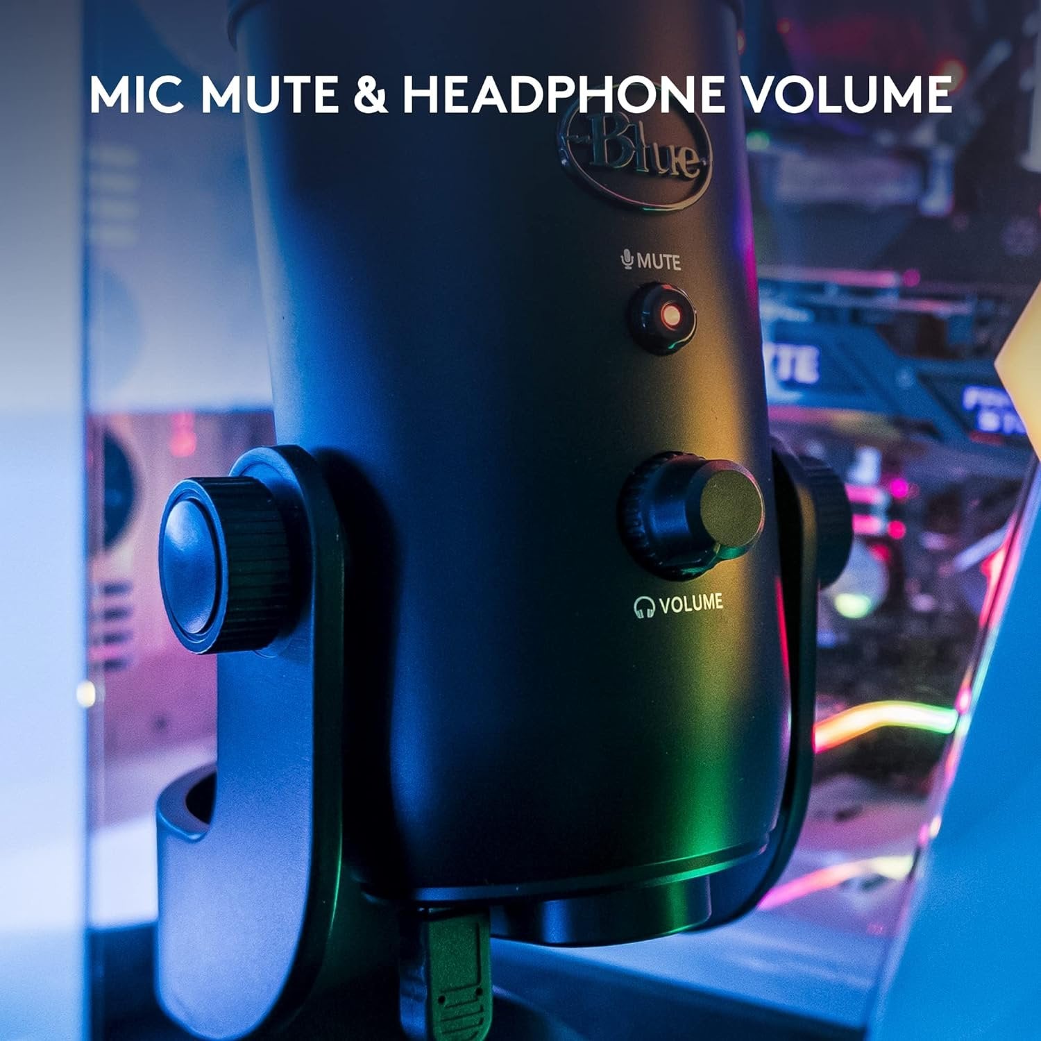 Blue Yeti USB Microphone for Recording, Streaming, Gaming,
