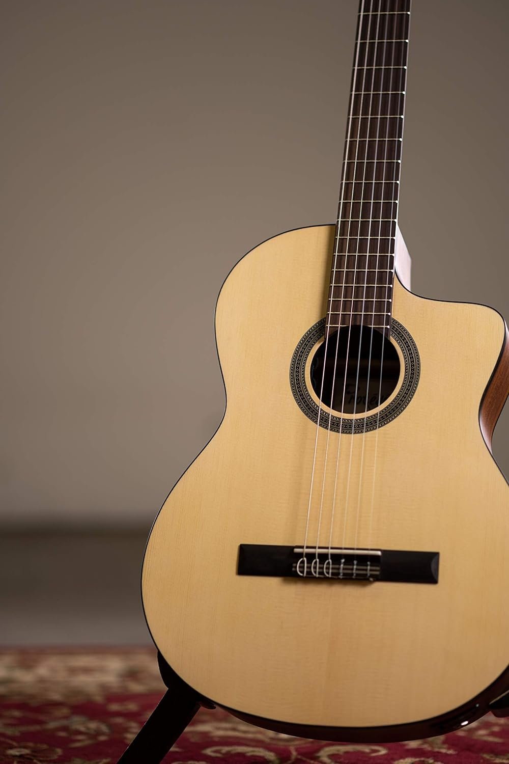 Cordoba C1M-CE Acoustic-Electric Cutaway Nylon String Classical Guitar