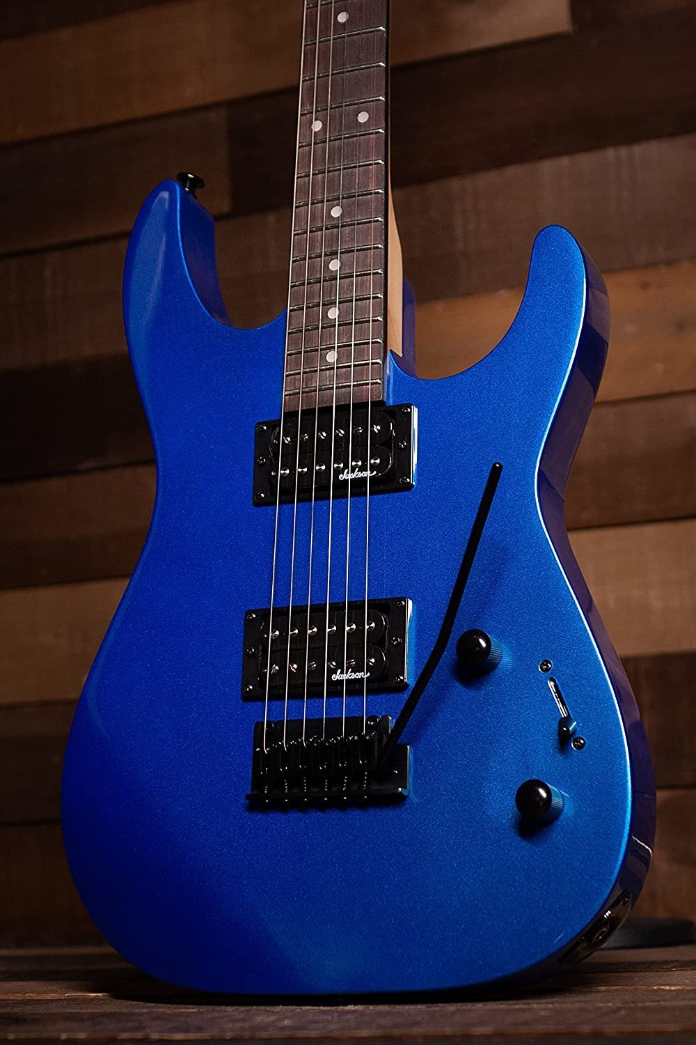 Jackson JS Series Dinky JS11 Metallic Blue Electric Guitar