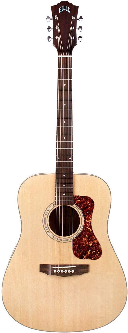 Guild Guitars D-240E Limited Acoustic Guitar, in Natural, Dreadnought Solid Top, Westerly Collection