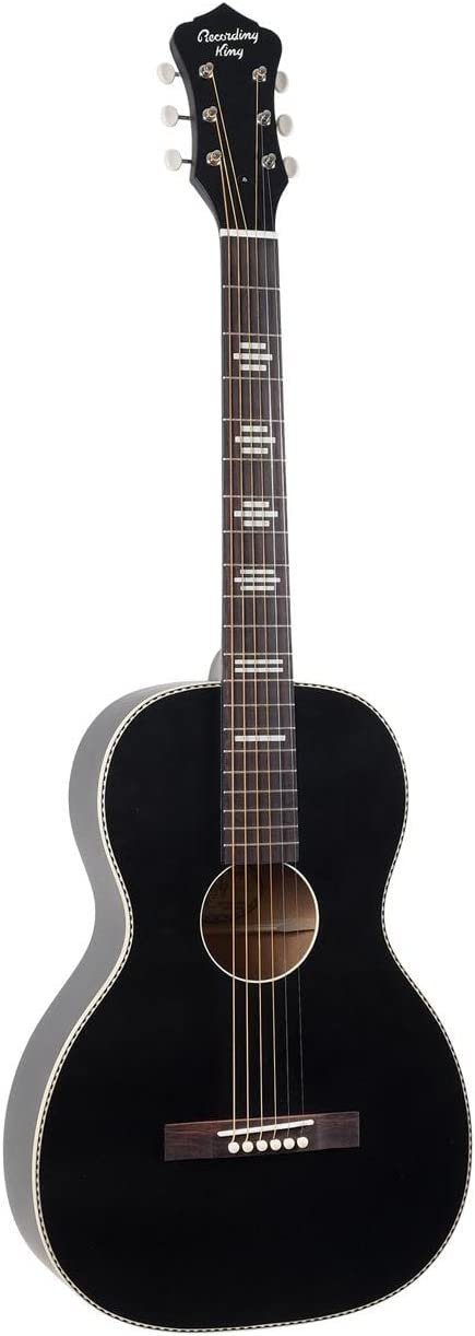 Recording King 6 String RPS-7 Matte Black
