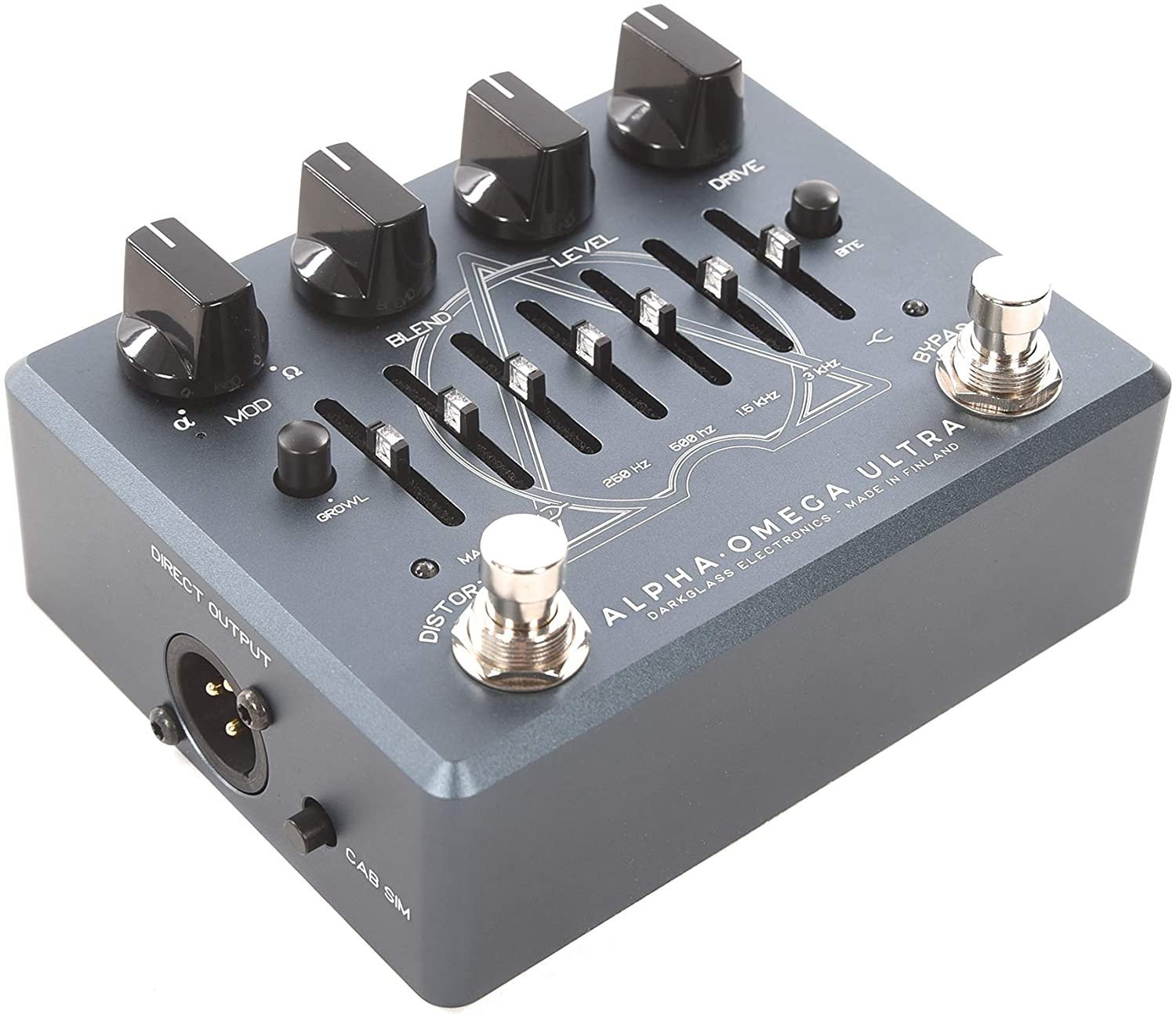 Darkglass Alpha Omega Ultra Dual Bass Preamp/OD Pedal