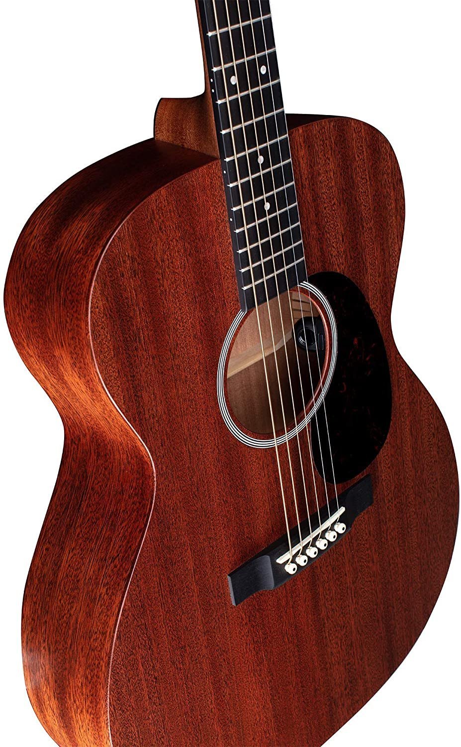 Martin Guitar Road Series 000-10E Acoustic-Electric Guitar with Gig Bag, Sapele Wood Construction, 000-14 Fret and Performing Artist Neck Shape with High-Performance Taper