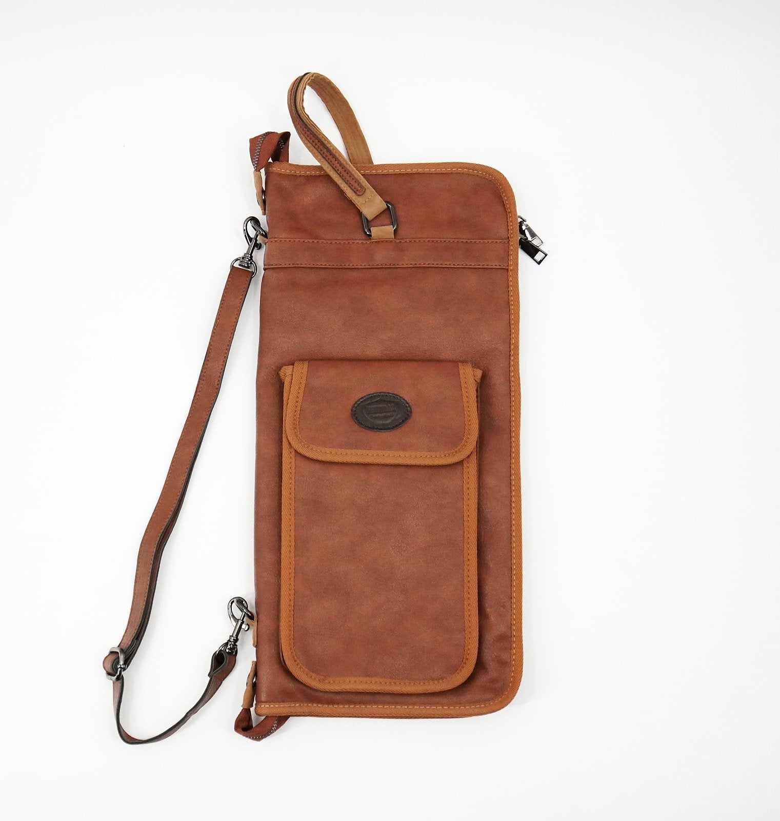 Tetherax Envoy Series Stick Sling - SodoLeather Stick/Mallet Bag w/ Strap and Accessory Pockets