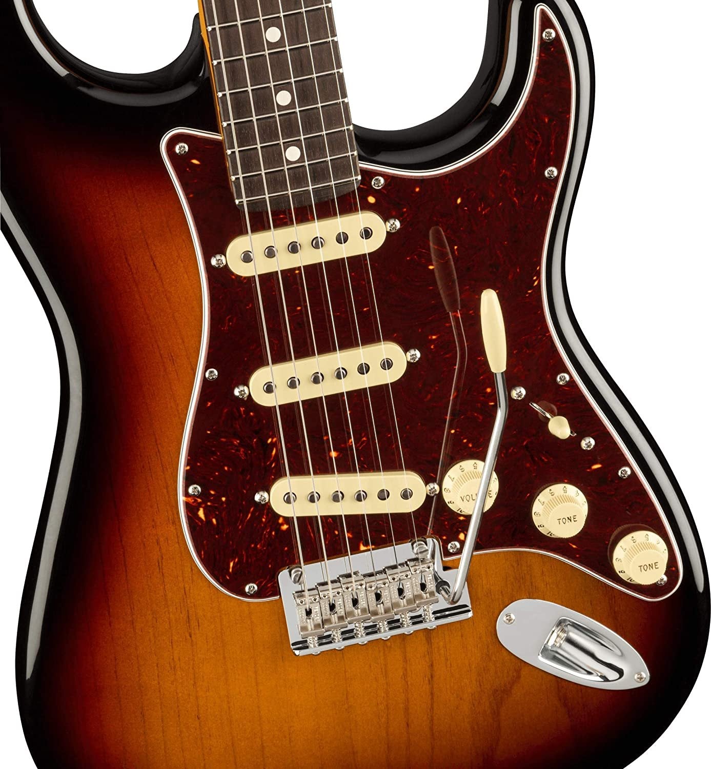 Fender American Professional II Stratocaster 6-String Electric Guitar (Right-Hand, 3-Color Sunburst)