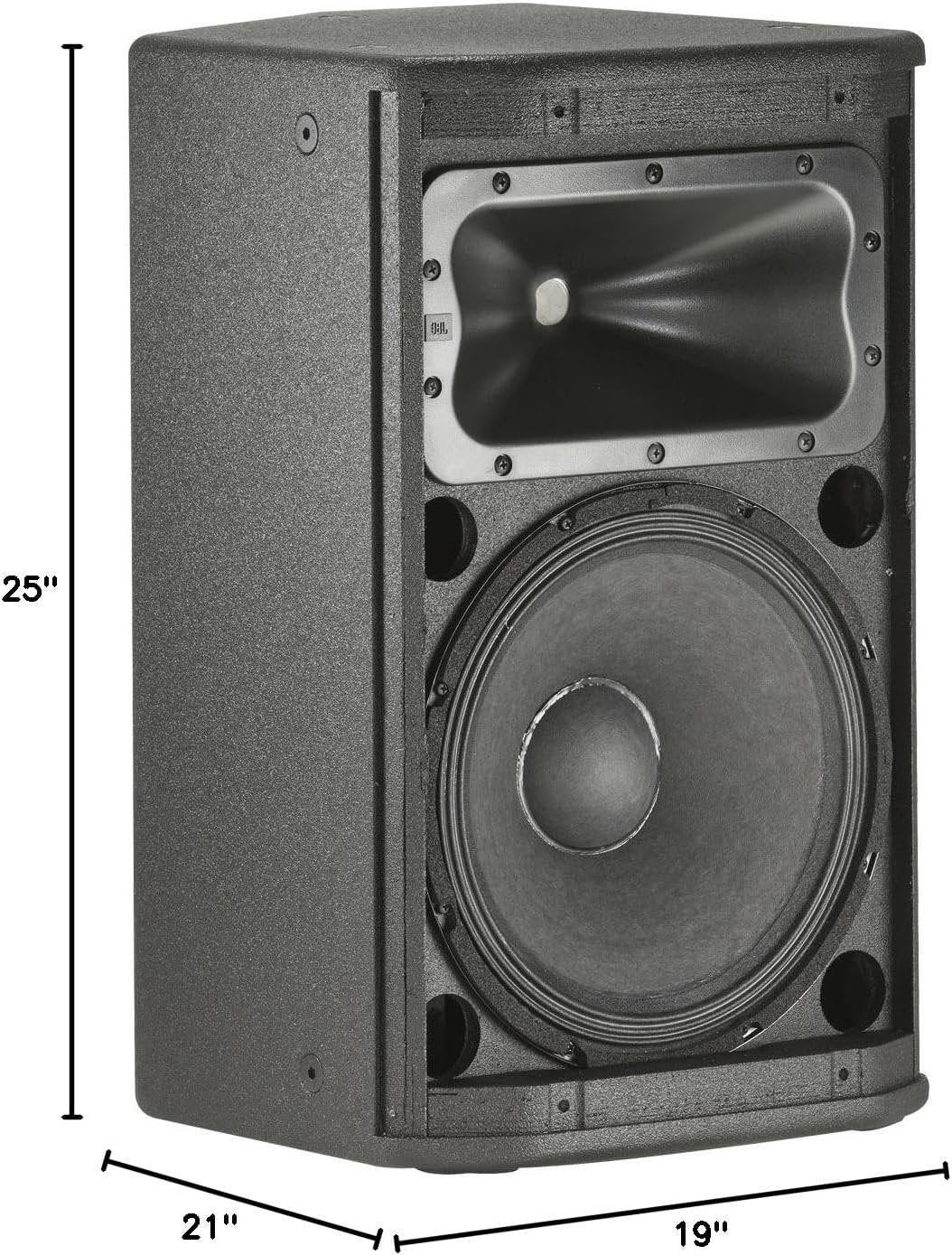 JBL Professional PRX412M Portable 2-way Passive Utility Stage Monitor and Loudspeaker System, 12-Inch, Black