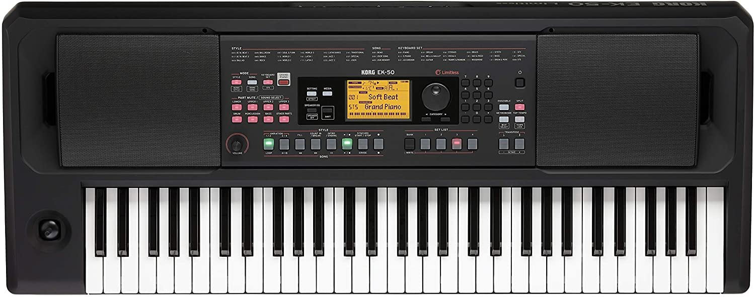 Korg EK50L Entertainer Keyboard with High-Output Speakers