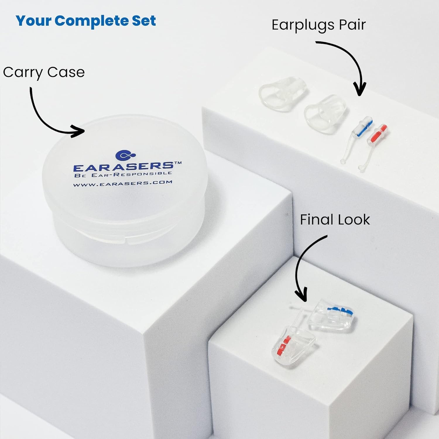 Earasers Musicians Hi-Fi Plugs x-small
