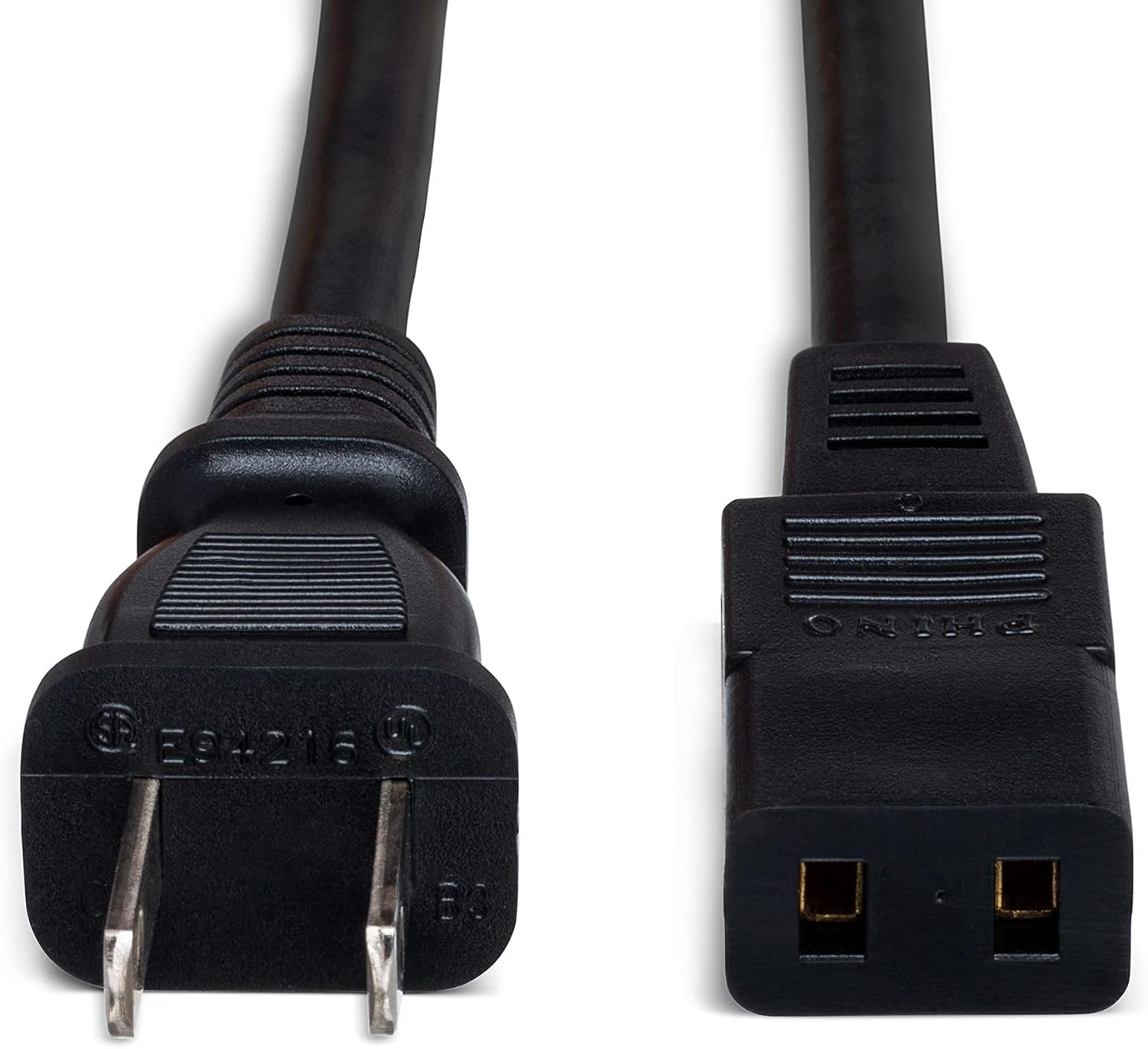 Hosa PWC-178 IEC C9 to NEMA 1-15P Power Cord, 8 Feet