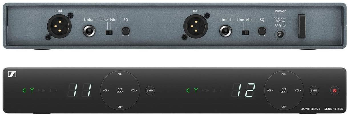 Sennheiser Pro Audio XSW 1-825 DUAL-A Channel Wireless Microphone System