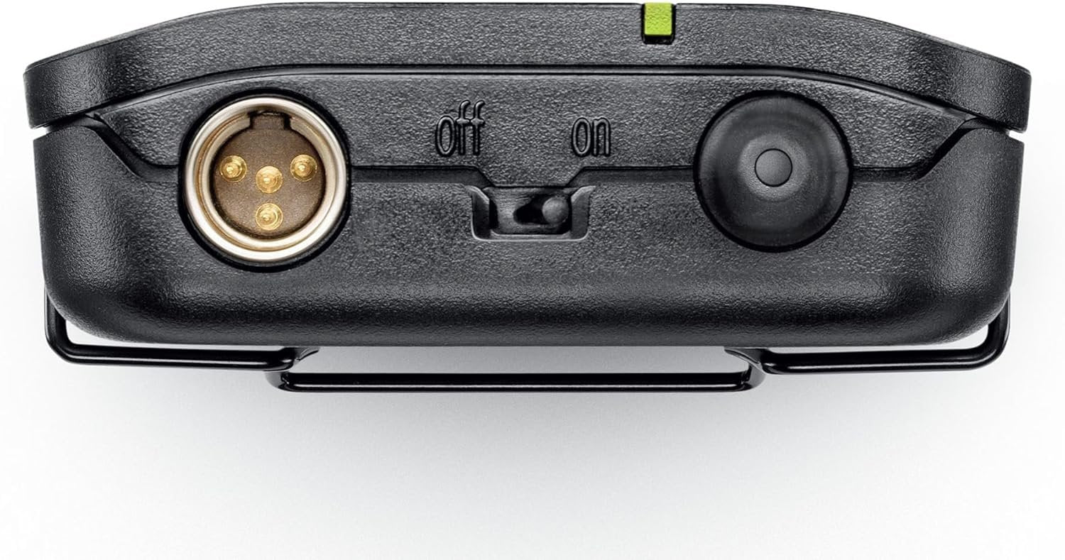 Shure BLX14/CVL UHF Wireless Microphone System - Perfect for Interviews, Presentations, Theater - 14-Hour Battery Life, 300 ft Range | Includes CVL Lavalier Mic, Single Channel Receiver | H10 Band