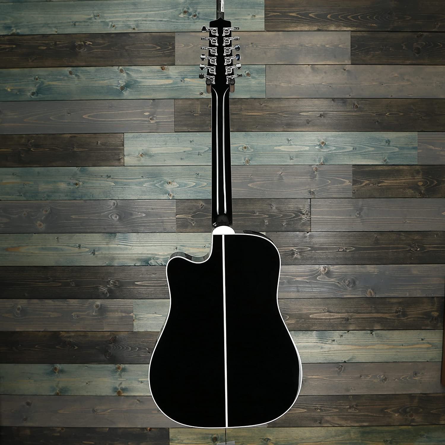 Takamine EF381SC 12-String Dreadnought Acoustic-Electric Guitar with Hard Case