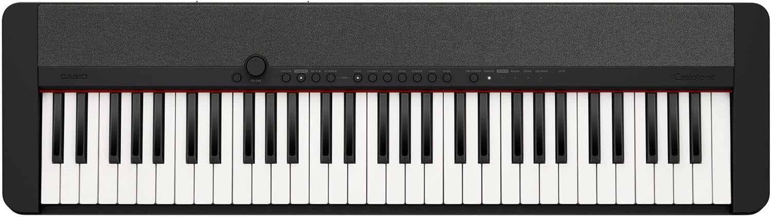 Casio Casiotone, 61-Key Portable Keyboard (CT-S1BK)