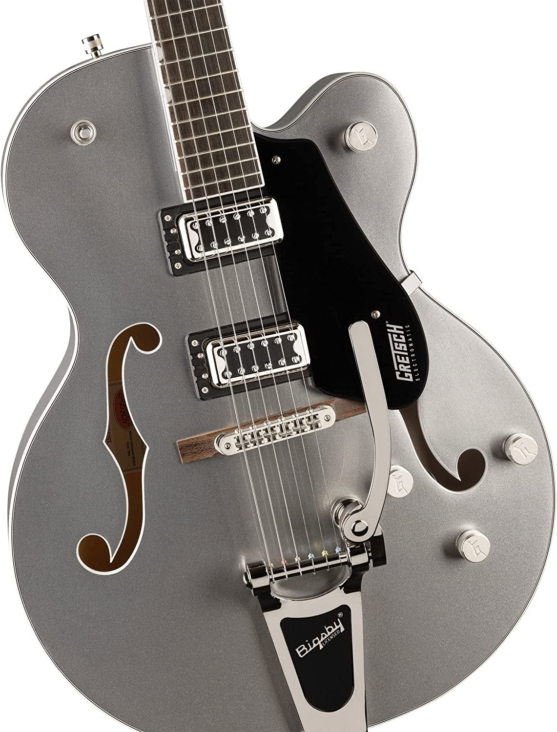 Gretsch G5420T Electromatic Classic Hollowbody Single-cut Electric Guitar with Bigsby - Airline Silver