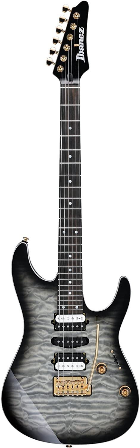 Ibanez AZ47P1QM Premium Black Ice Burst