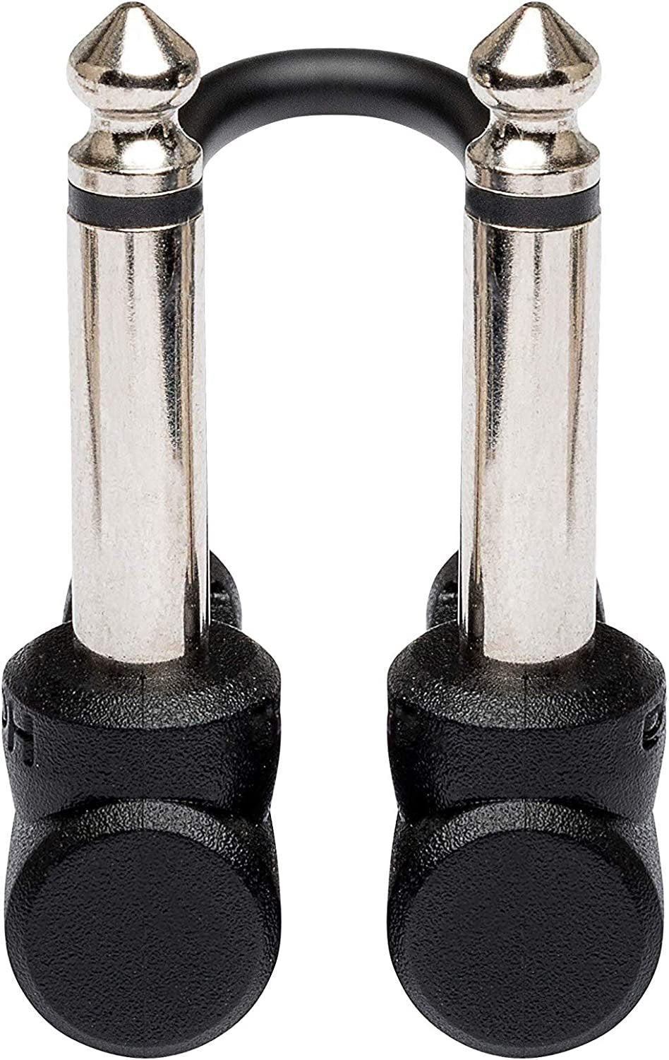 Hosa CFS-112 Molded Right Angled Guitar Patch Cable, 1 Foot