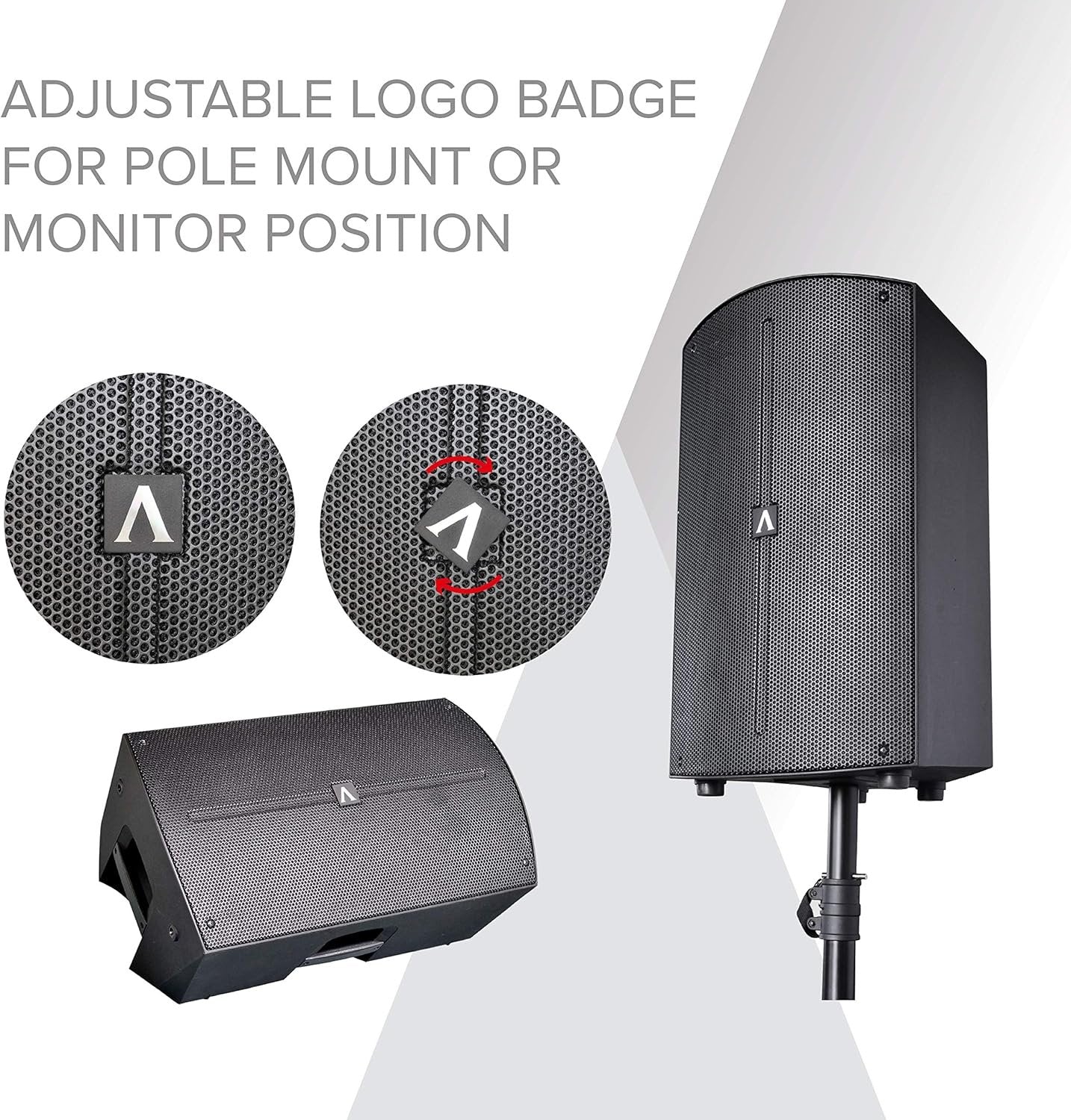 Avante A15 2-Way Active PA Speaker, 350W Loudspeaker with Integrated Digital Signal Processing (15")