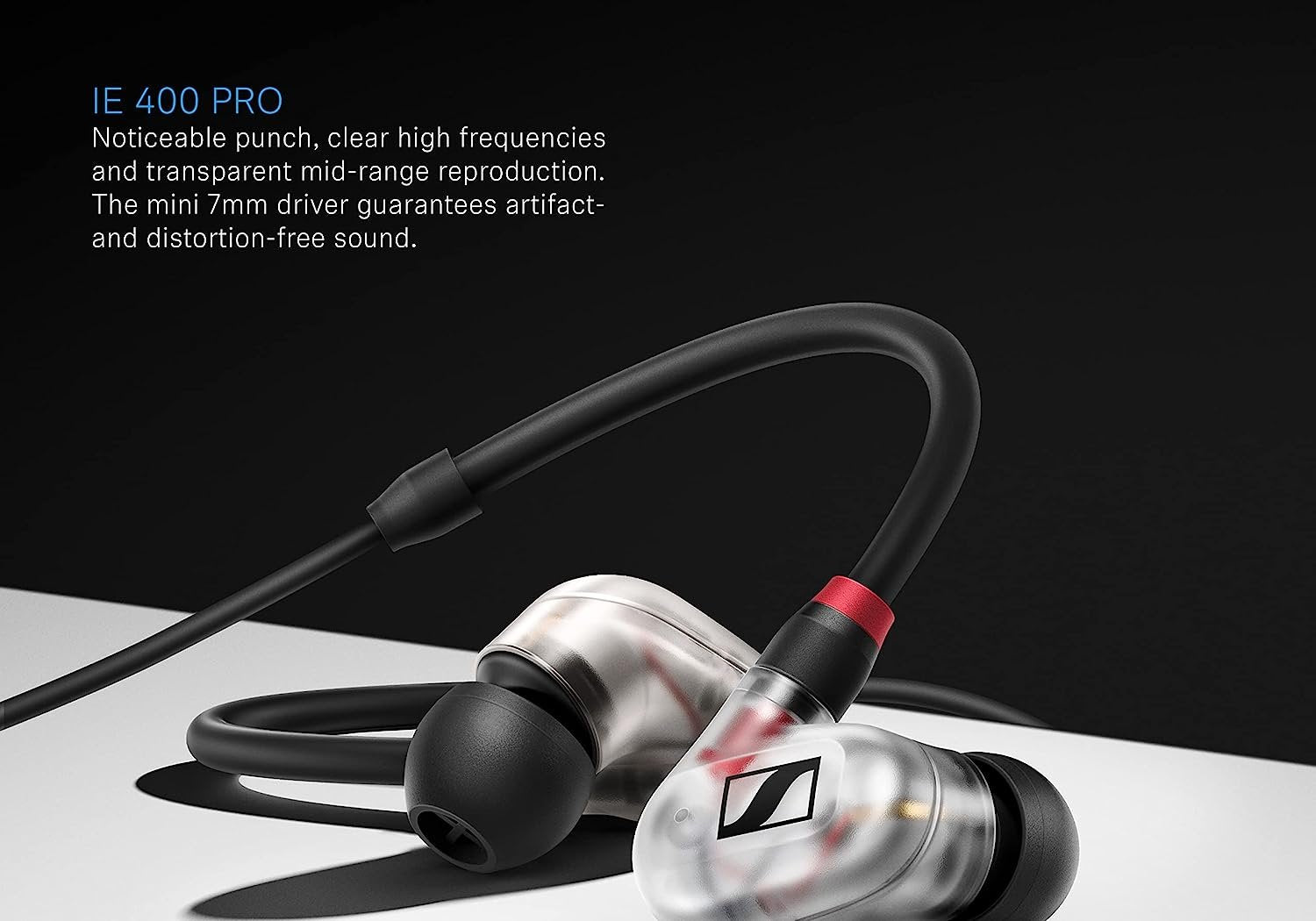 SENNHEISER Pro Audio In- Ear Audio Monitor, IE 400 Pro Clear