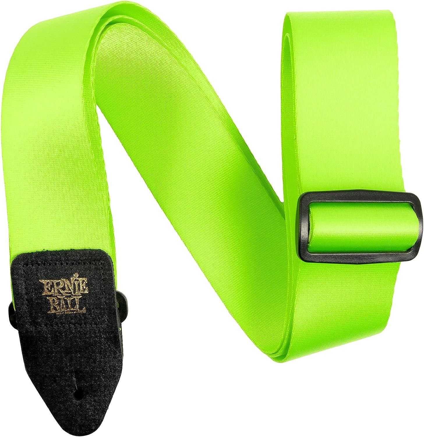 Ernie Ball Premium Guitar Strap, Neon Green (P05320)