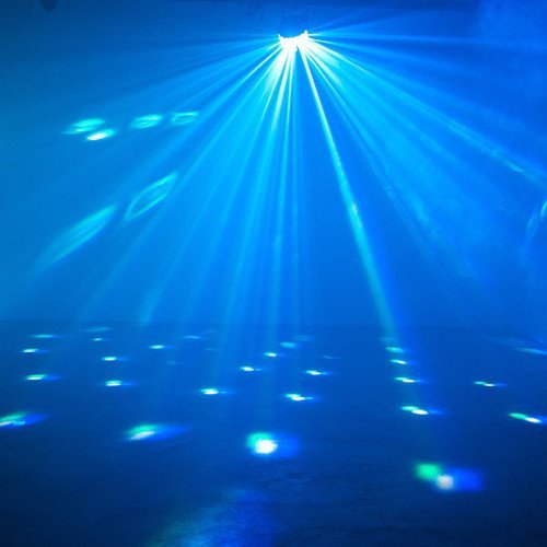 American DJ StarTec Series Mini Dekker LZR - 2-FX-In-1 RGBW LED and Laser Party Light