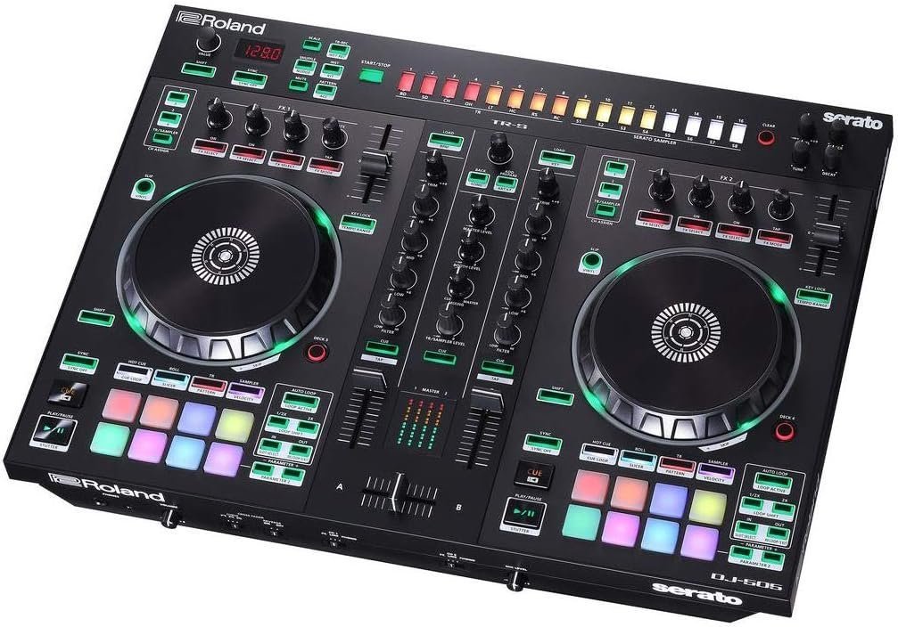 Roland Two-channel, Four-deck Serato DJ Controller (DJ-505)