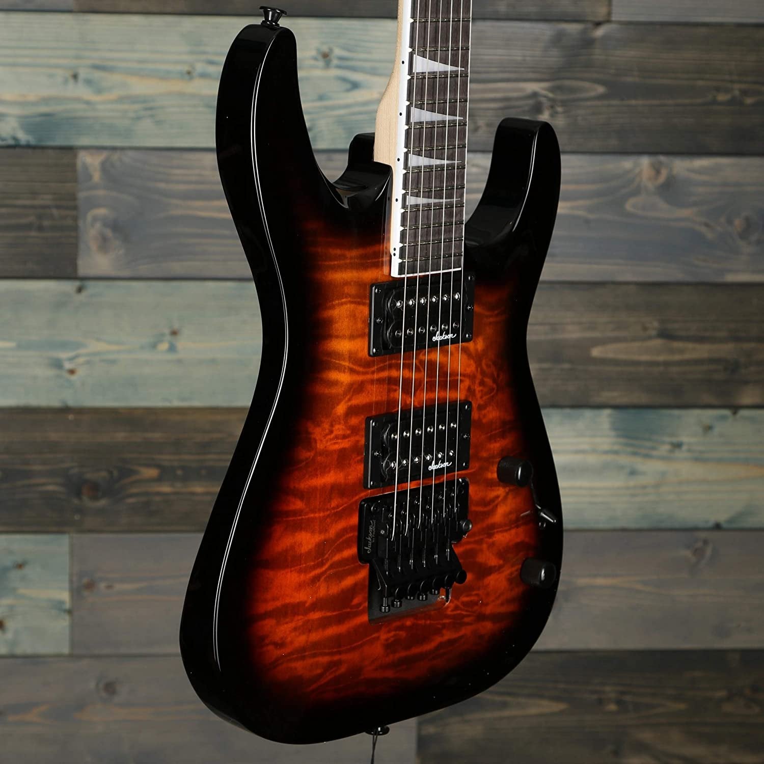 Jackson JS Series Dinky Arch Top JS32Q Dark Sunburst