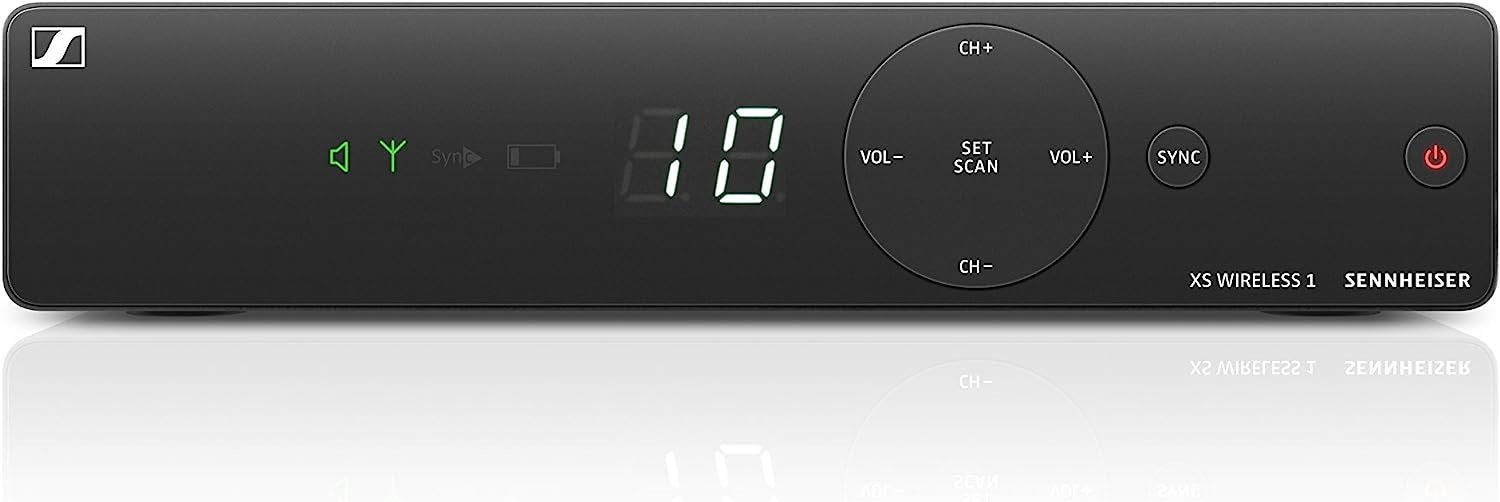 Sennheiser XSW 1-ME2-A Wireless Presentation Microphone, A Range 548-572 MHz,Black