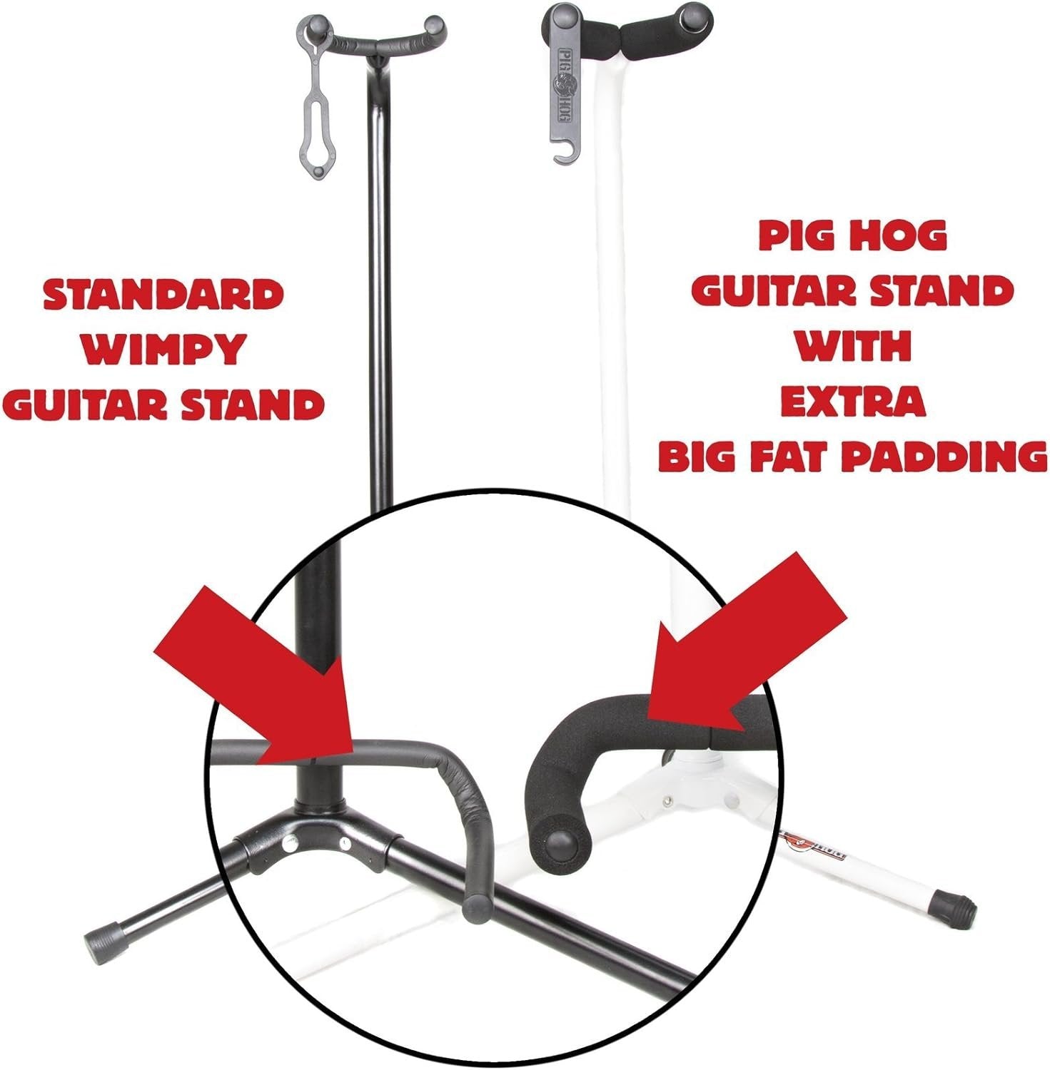 Pig Hog Guitar Stand (PHGSWT)