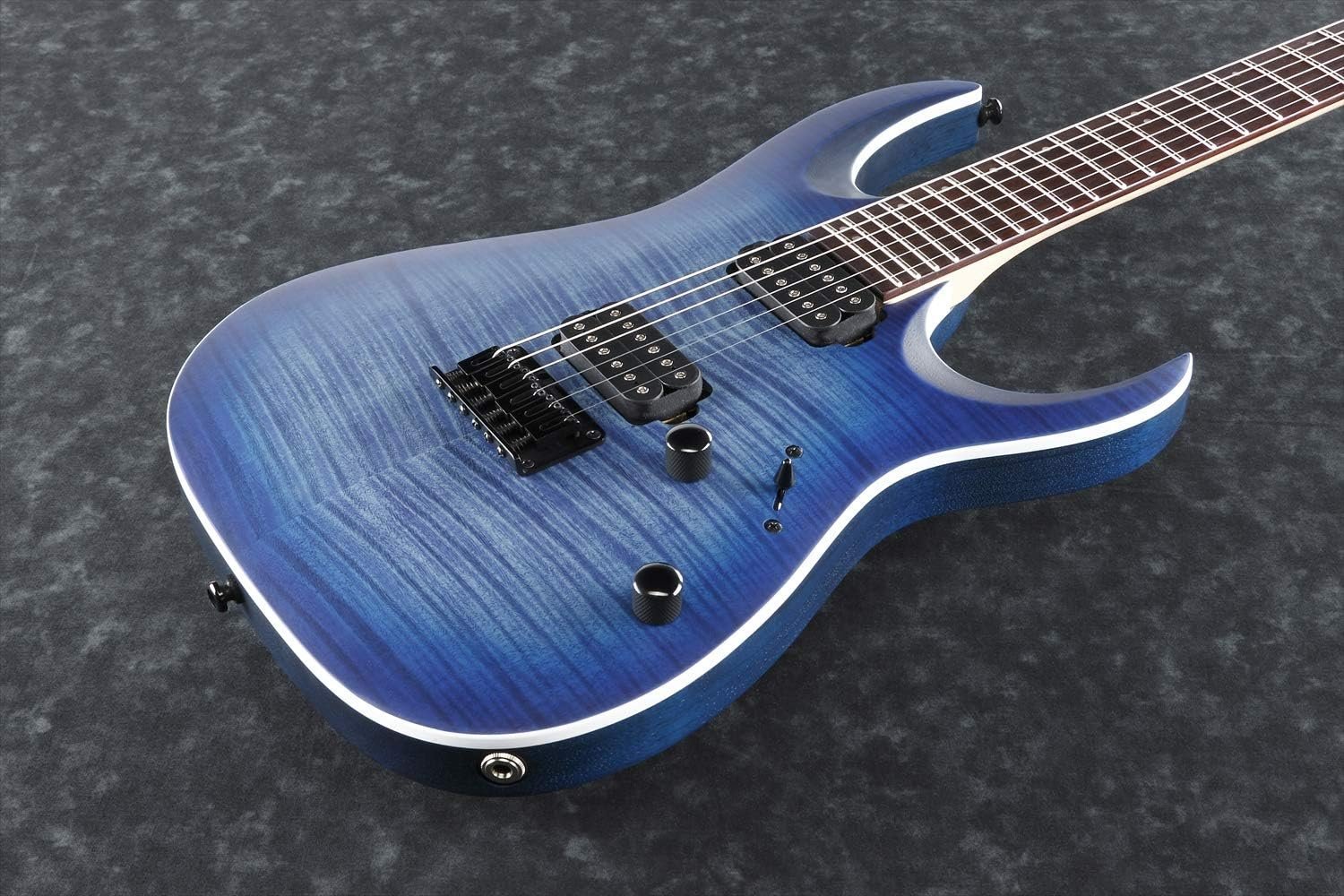 Ibanez RGA42FM Elec Guitar Blue Lagoon Burst Flat