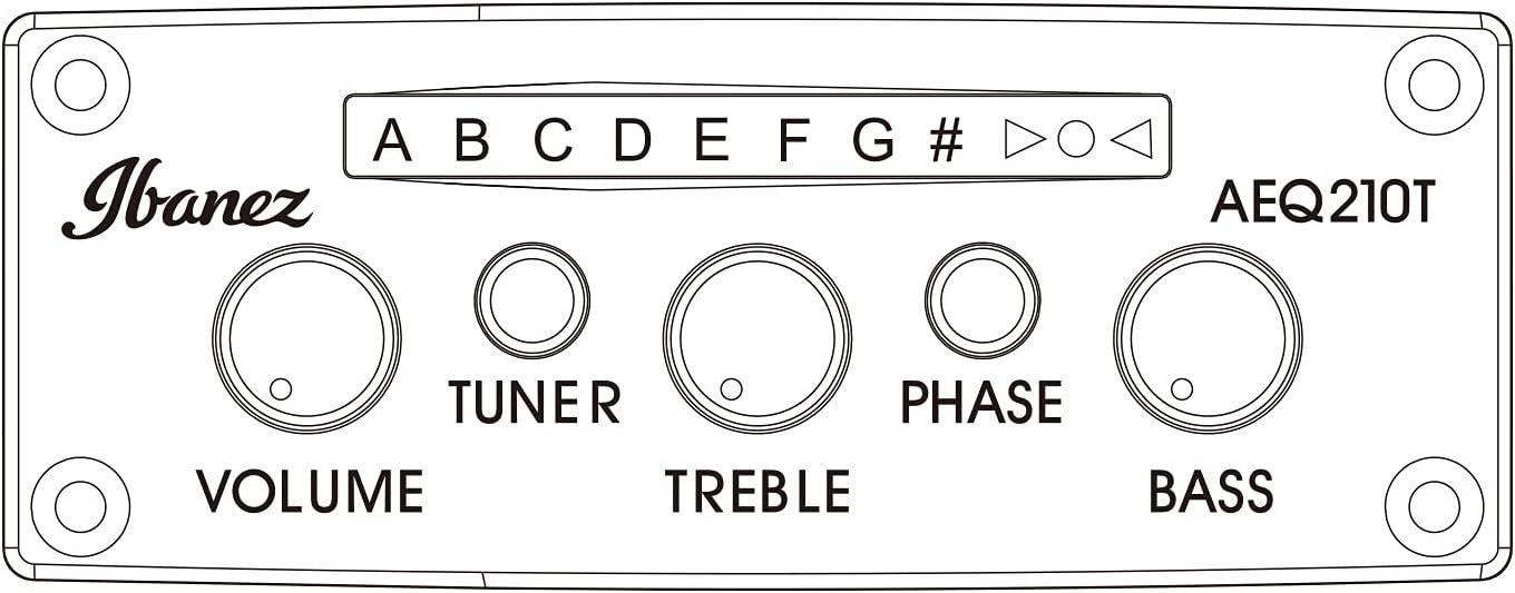 Ibanez 6 String Classical Guitar, Right, Dark Violin Sunburst (GA35TCEDVS)