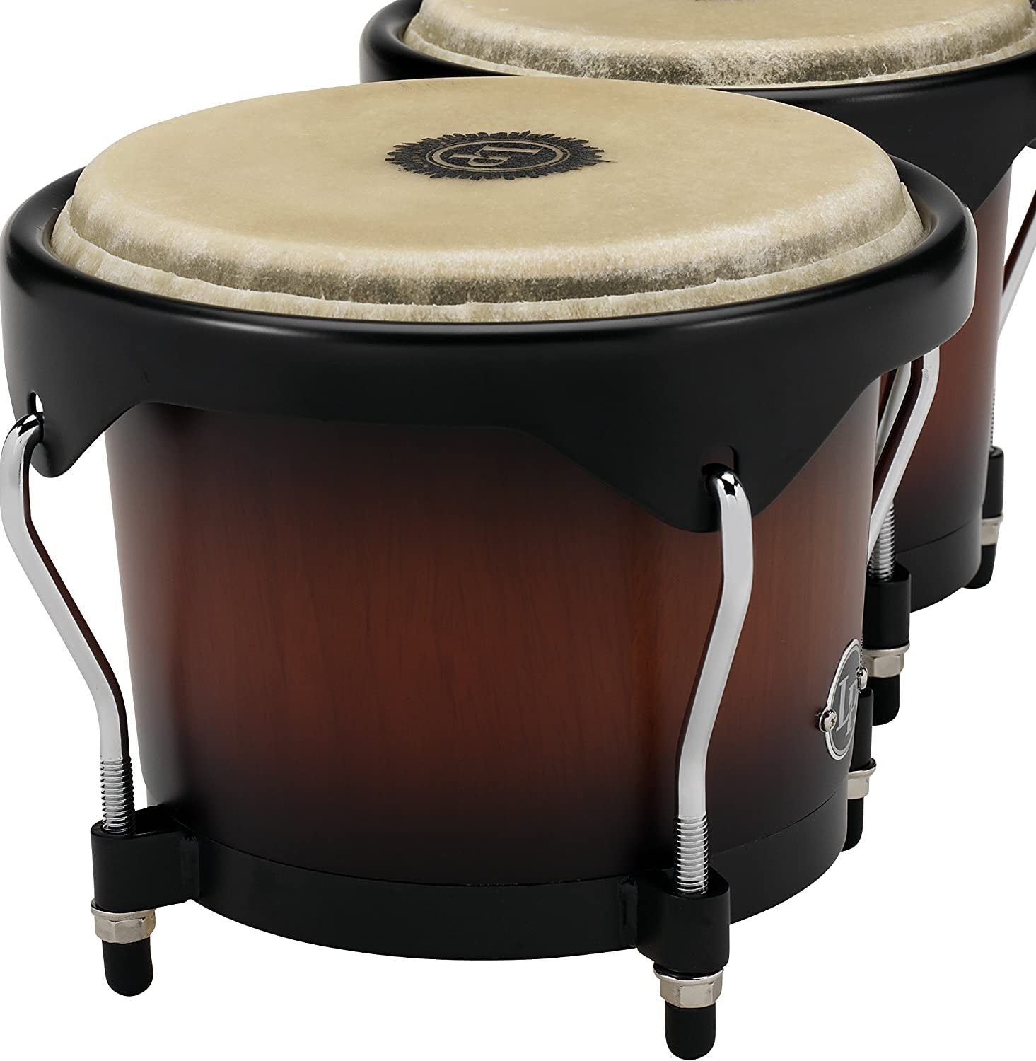 Latin Percussion LP601NY-VSB LP City Wood Bongos - Vintage Sunburst