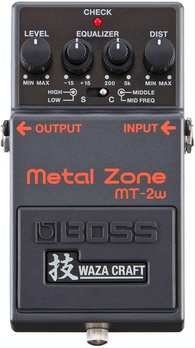 Boss MT-2W Waza Metal Zone Distortion Pedal