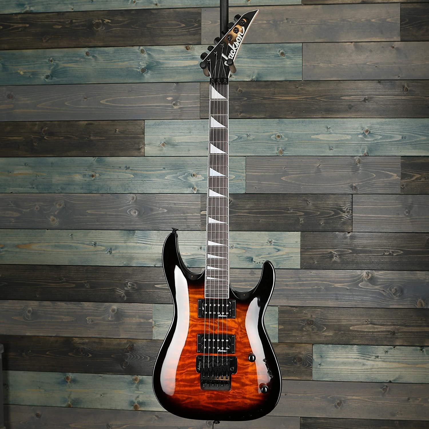 Jackson JS Series Dinky Arch Top JS32Q Dark Sunburst
