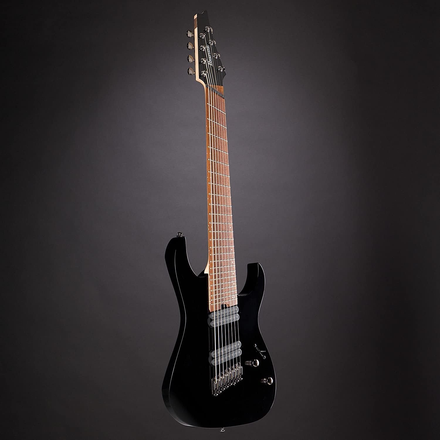 Ibanez RGMS8 Multiscale 8-String Electric Guitar (Black)
