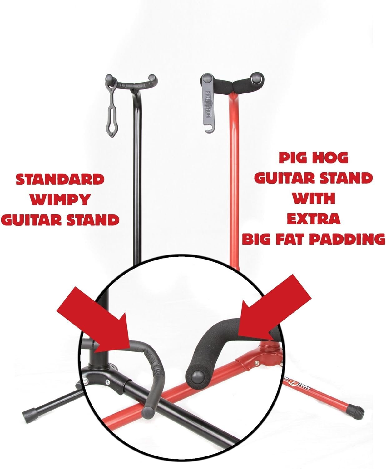 PIGJV Electric Guitar Stand (PHGSRD)