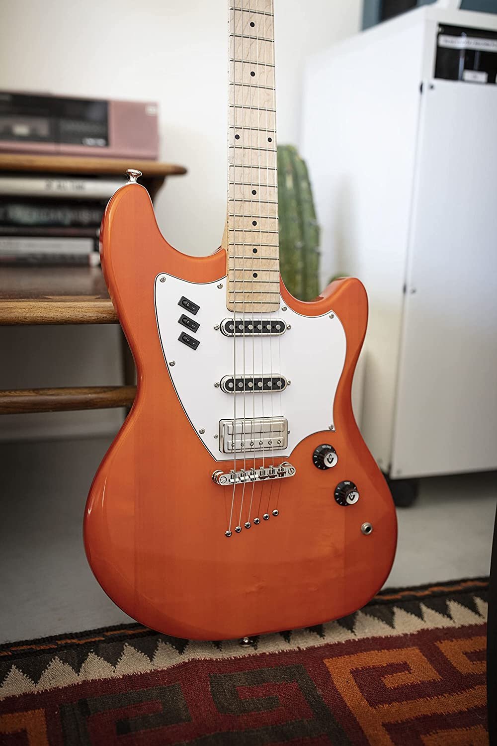Guild Surfliner Solidbody Electric Guitar - Sunset Orange